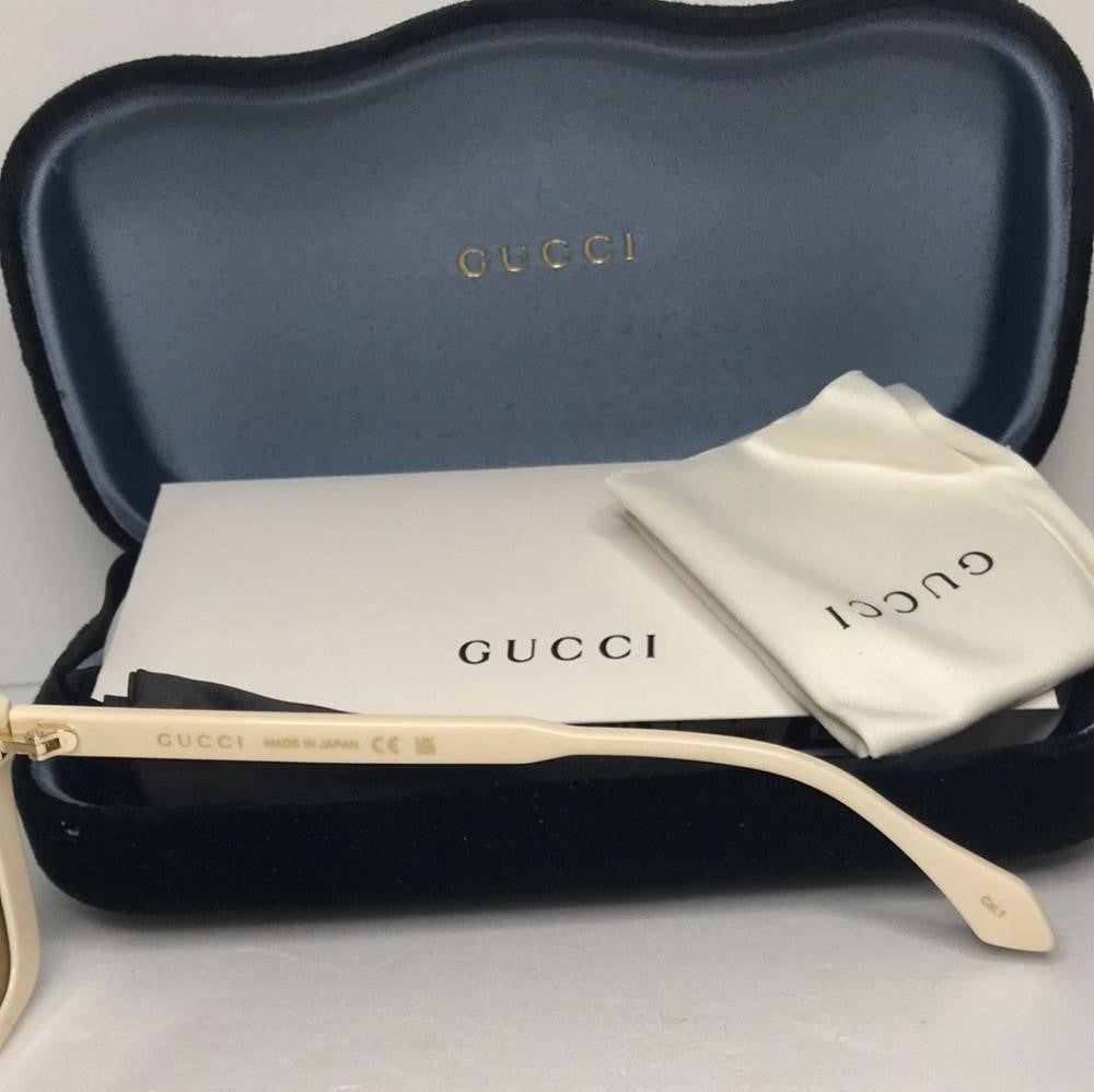 💯 Original New GUCCI sunglasses GG0567SAN 006 I Love You