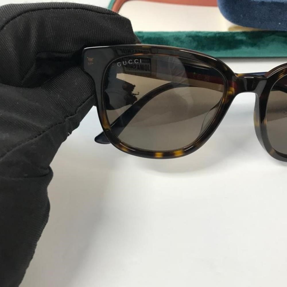 New- 💯 Original GUCCIAcetate GG Web Sunglasses GG0848SK Tortoise