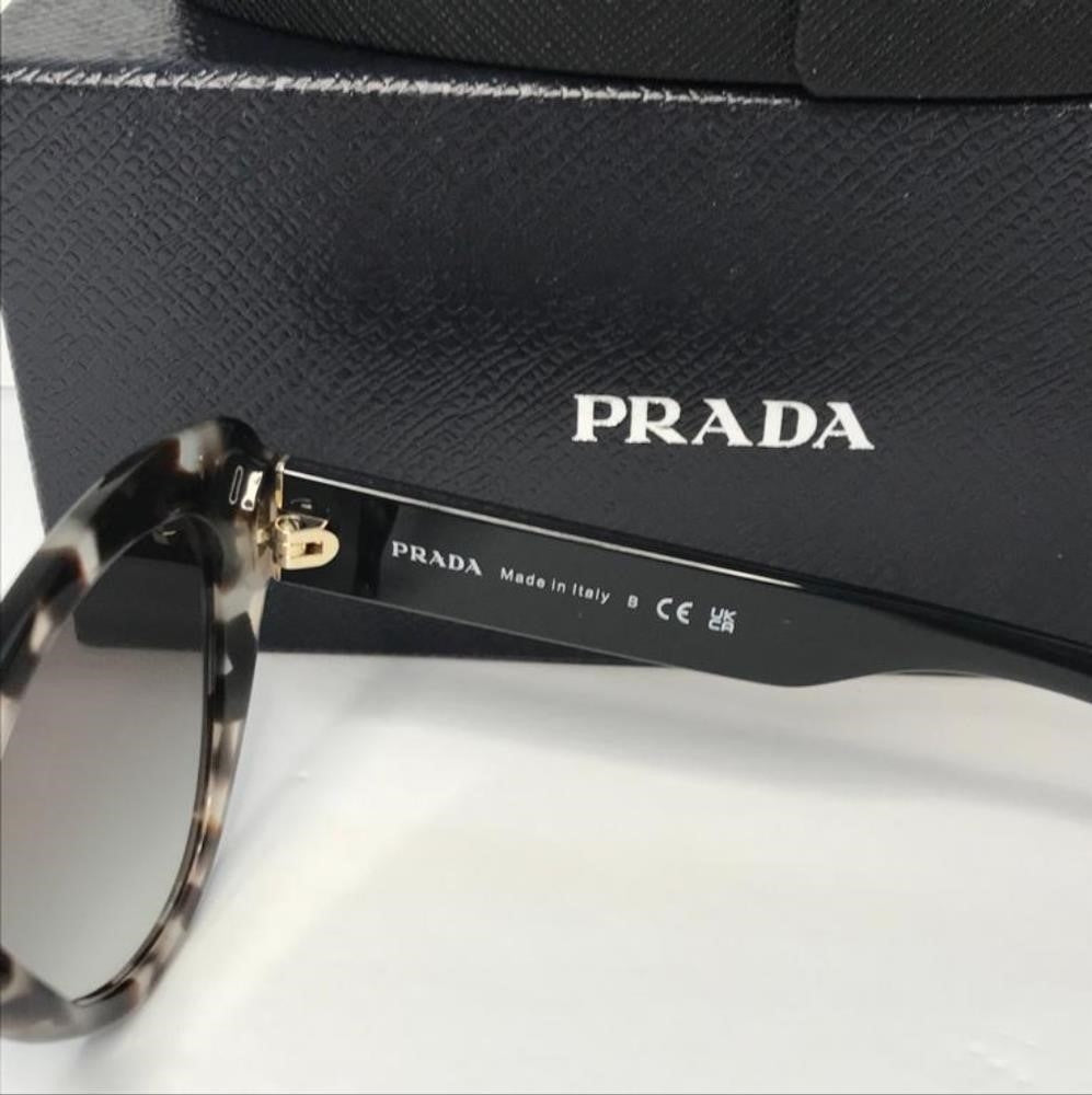 New - 💯 Original Prada PR 13YS UAO0A7 Womens Cat-Eye Sunglasses Havana 52mm