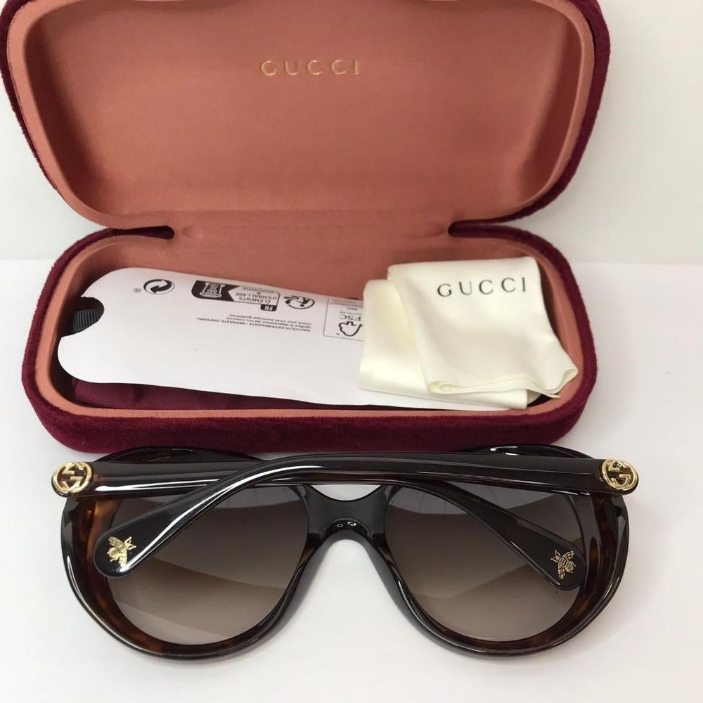 New- 💯 Original Gucci GG0368S 002 55 Sunglasses