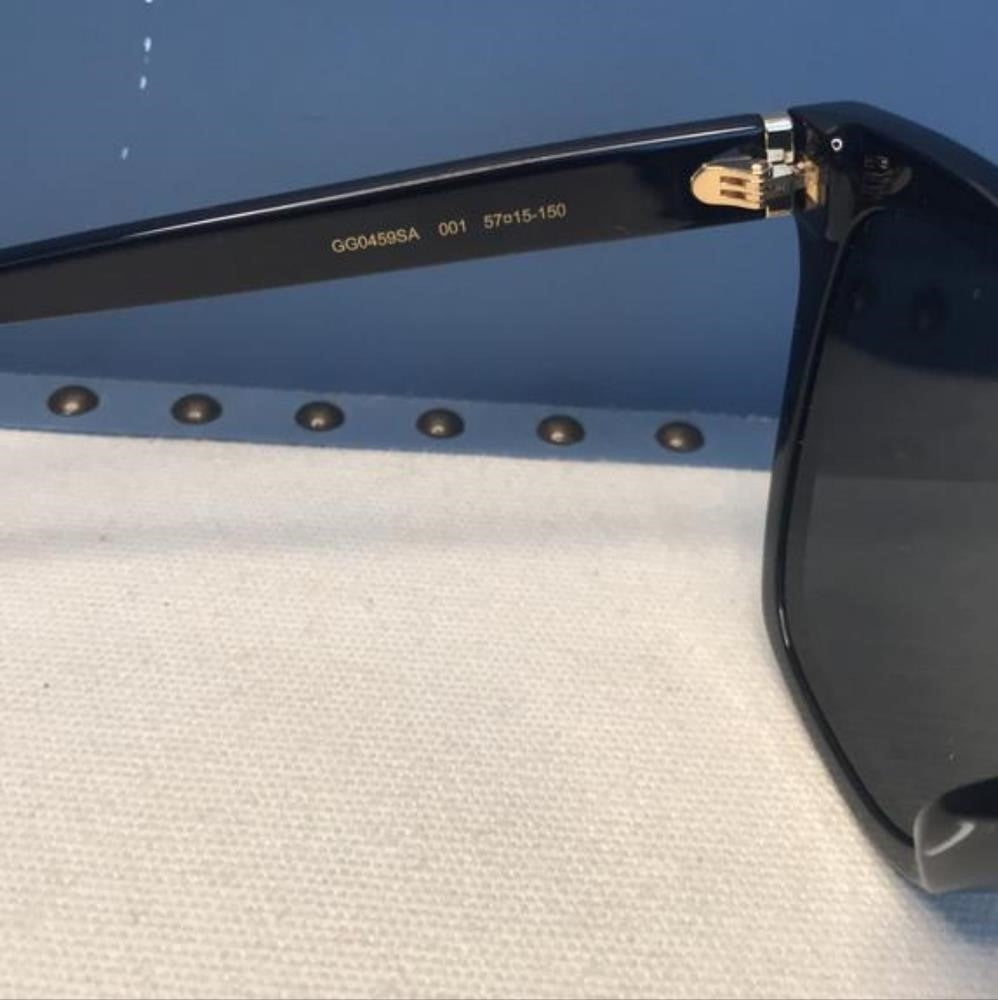 Authentic GUCCI New. GG0459S 001 Rounded Square Sunglasses