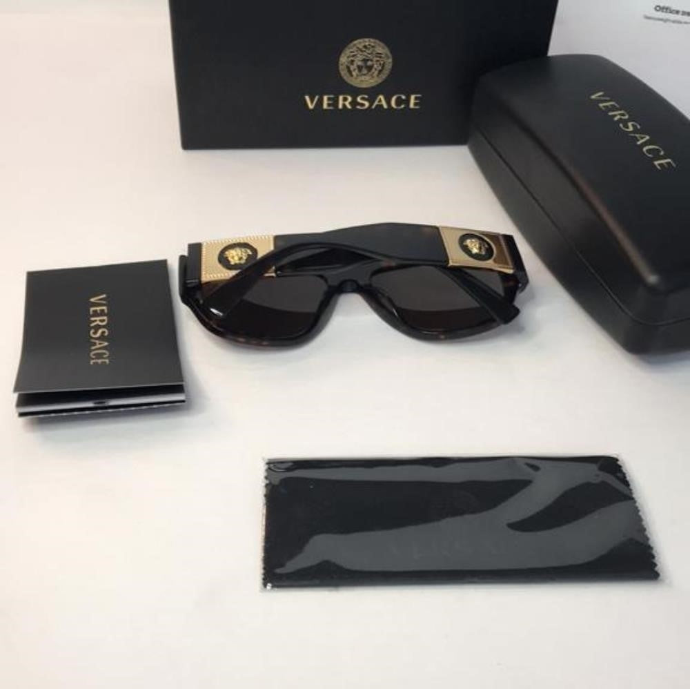 💯- Authentic New Versace Mens Brown VE4436 Sunglasses