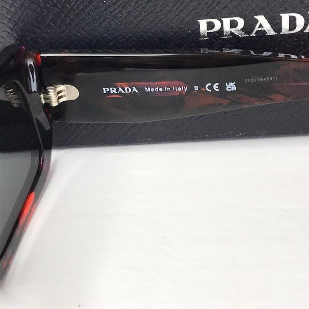 💯 - Authentic New PRADA 06YS 06V5S0 Abstract Orange Dark Grey