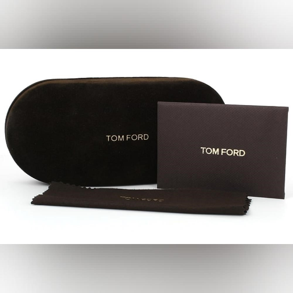 New - TOM FORD MARSHALL FT0929 01B Sunglasses Black Gold Frame Gray Gradient L…