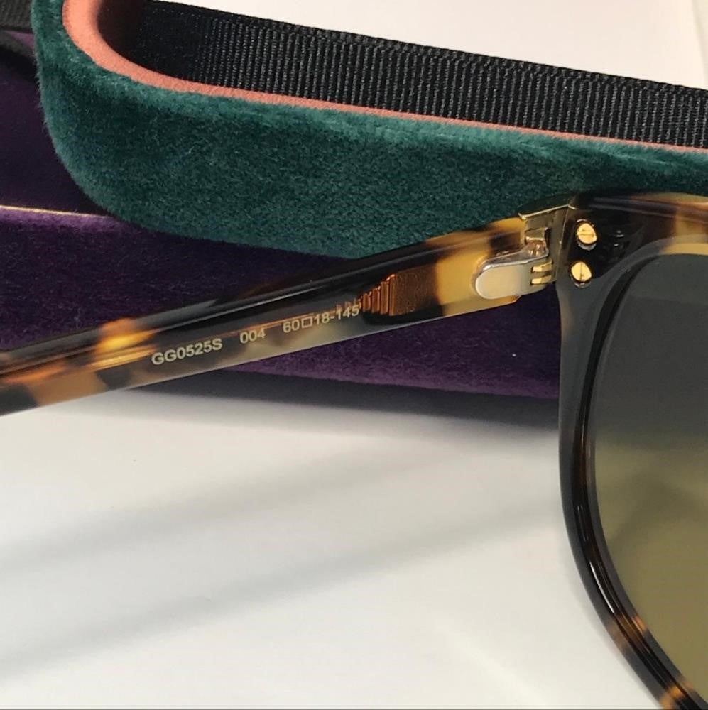 New - 💯 ORIGINAL  GUCCI GG0525S 004 Aviator Tinted Sunglasses