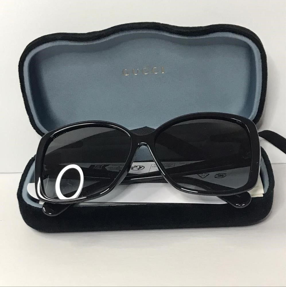 New - 💯 Original Gucci Grey Butterfly Ladies Sunglasses GG0950SA 001