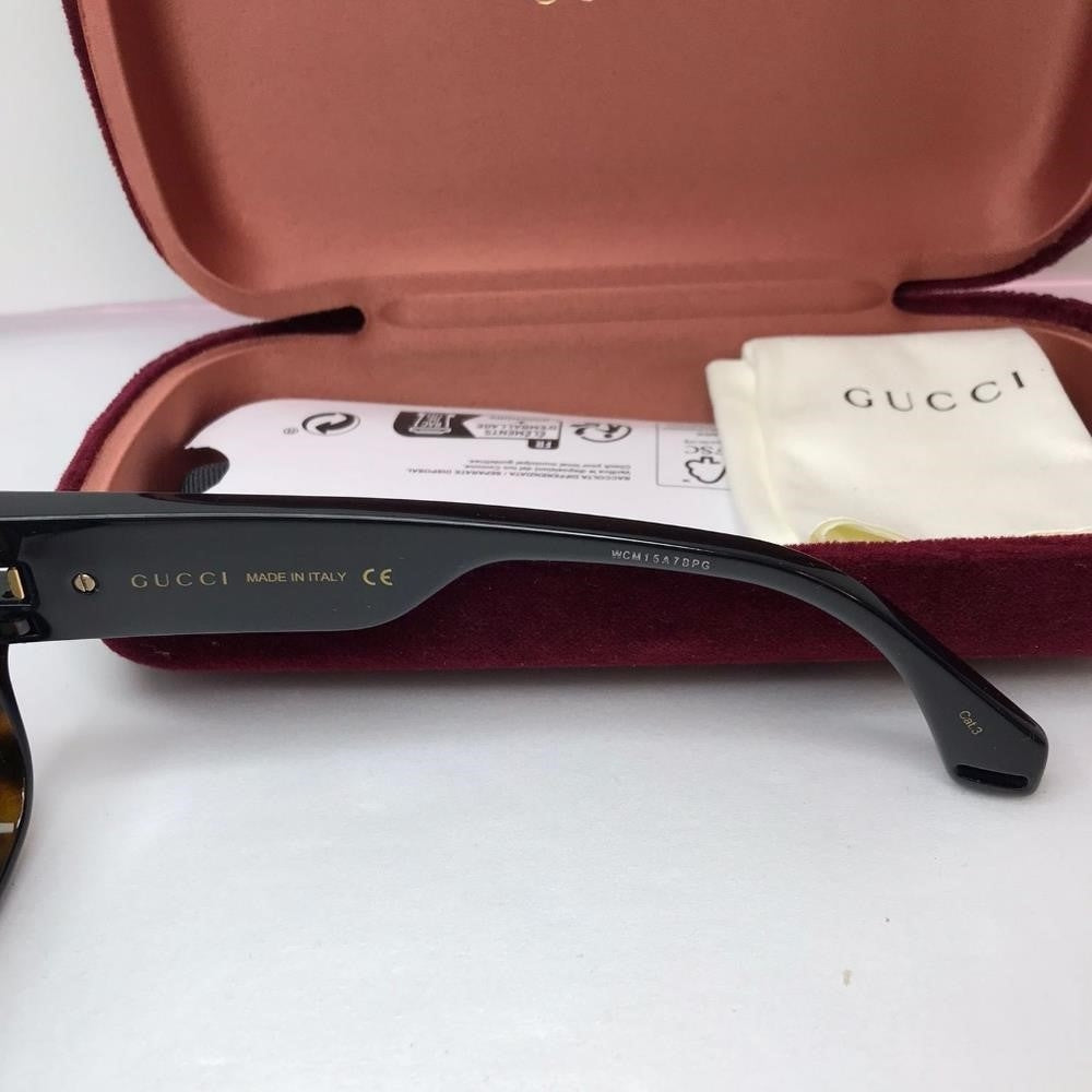 New- 💯 original  GUCCI SQUARE-FRAME ACETATE SUNGLASSES GG0664S-004 UNISEX