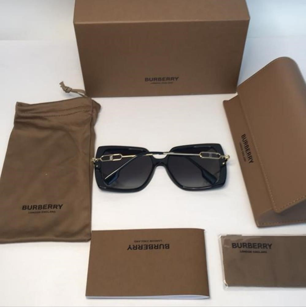 💯 - Authentic New Burberry BE4332-30018G 57 Luna Ladies Sunglasses