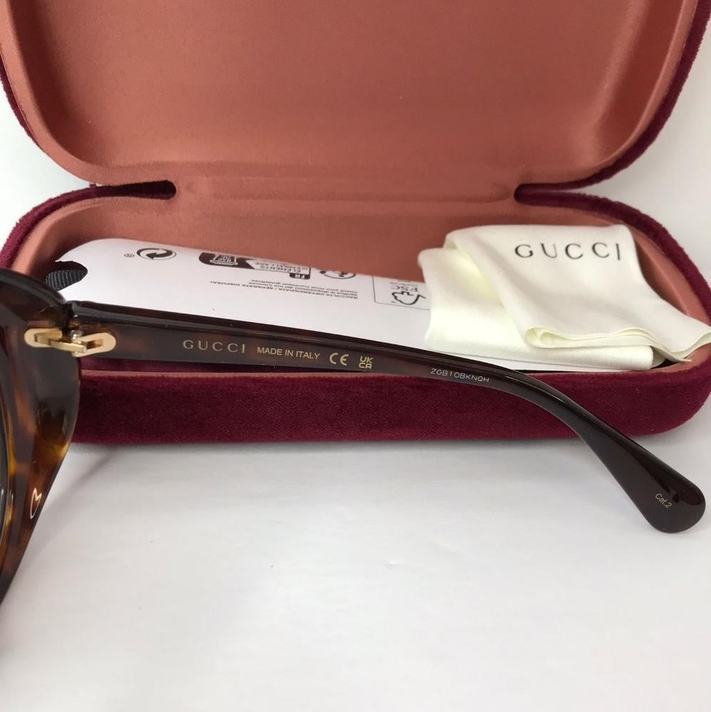 💯 Original Gucci GG0368S 002 55 Sunglasses