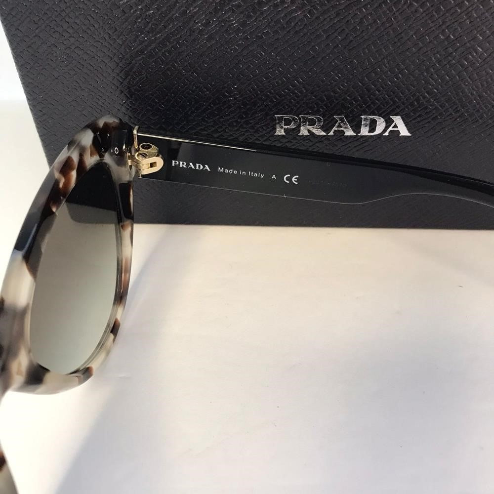 New Authentic Prada PR13YSTalc Havana/Grey Gradient Lenses