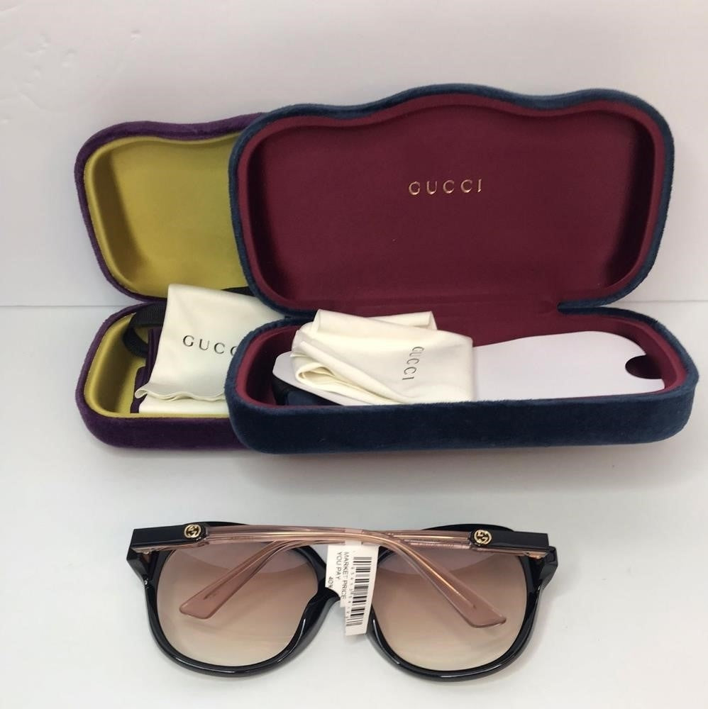 💯 New Authentic Gucci Sunglasses GUCCI GG0489SA 003