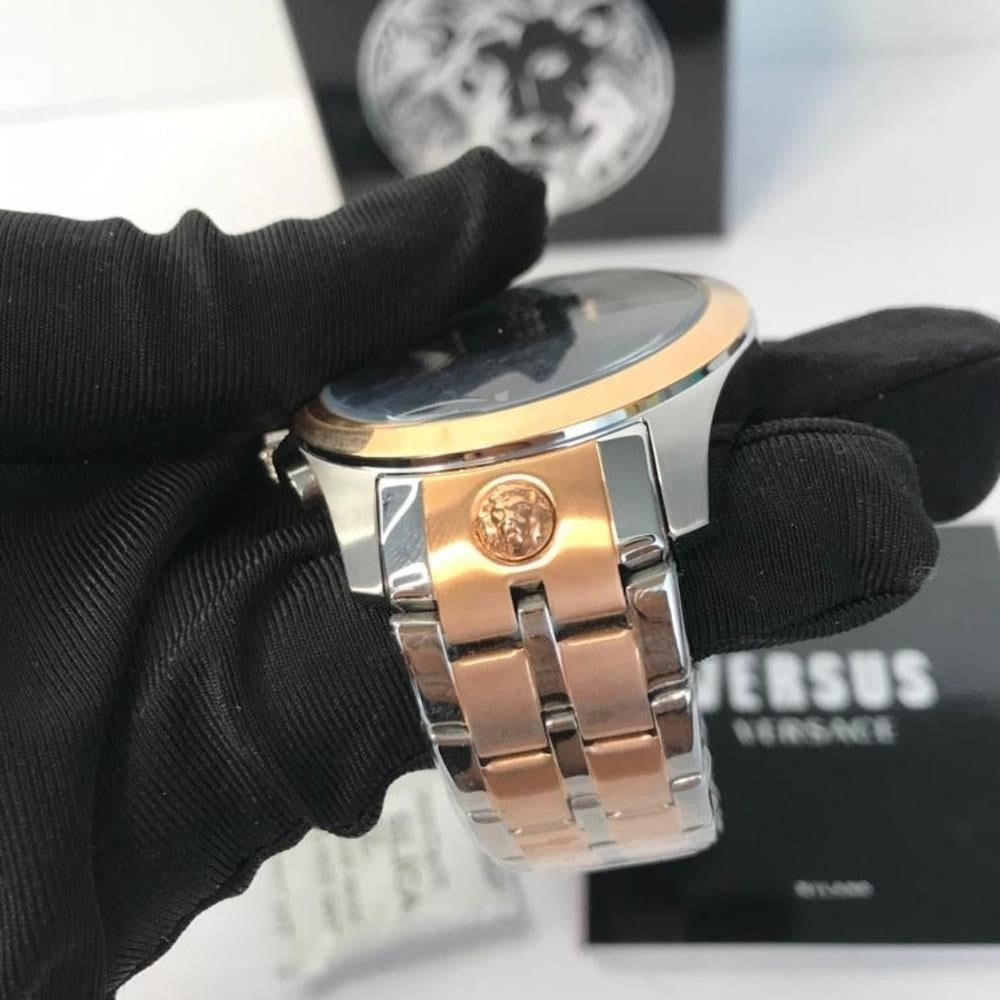 New - 💯 Original  VERSUS VERSACE44MM Two-Tone Stainless Steel