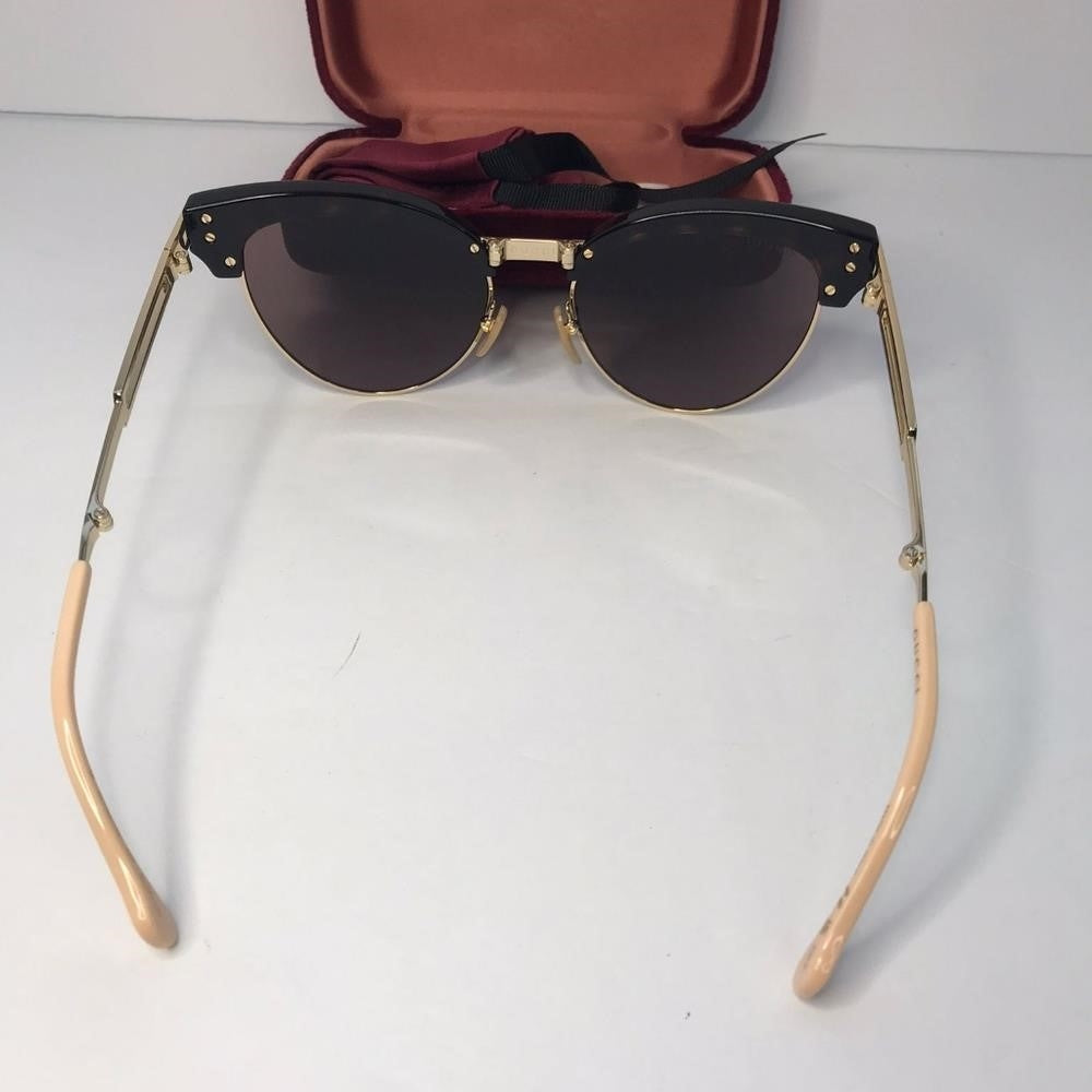 💯 Original  GG1227S 002 Cat Eye-Frame Injection Sunglasses