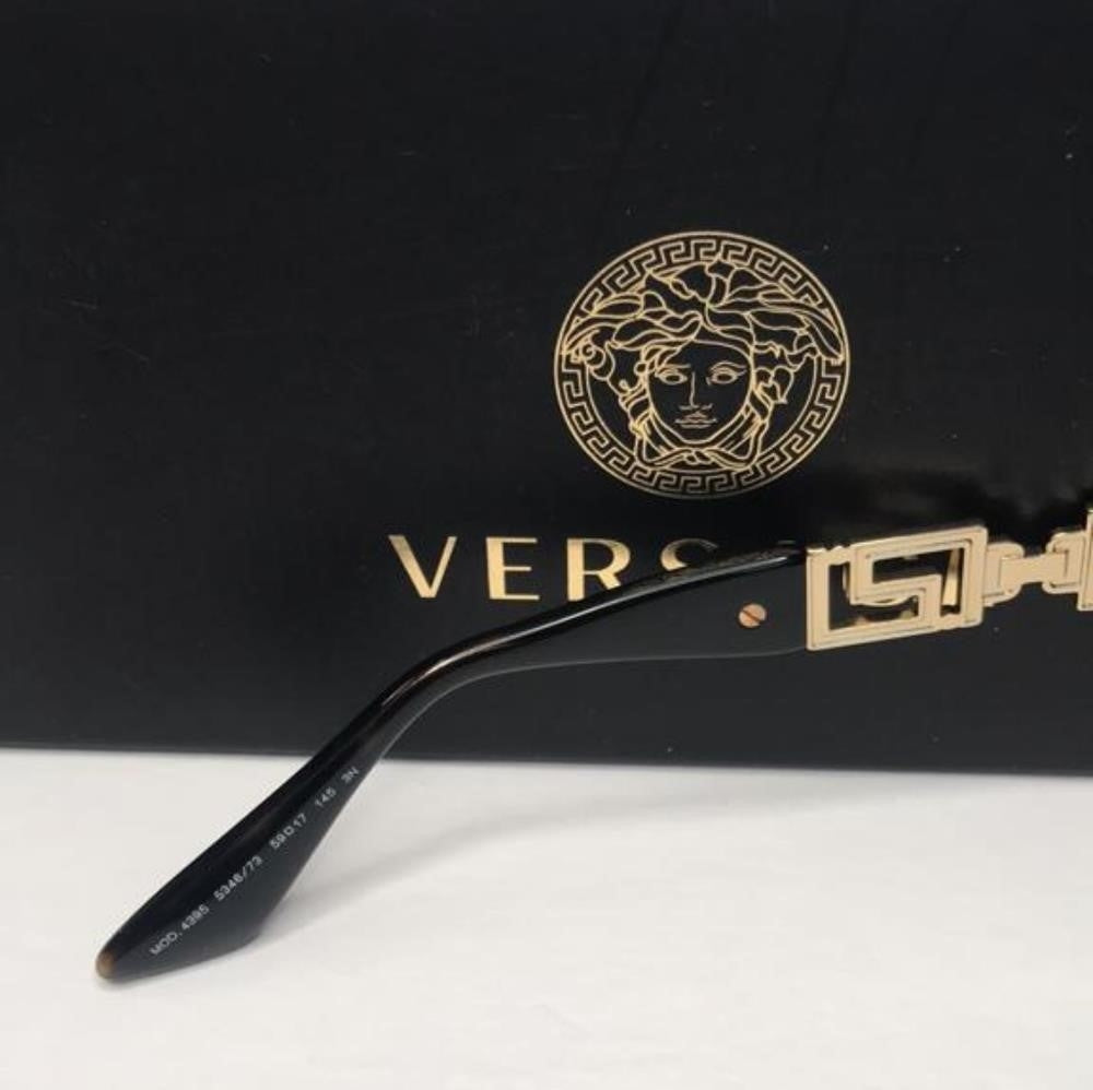 New - 💯 - Authentic VERSACE VE4395 108/73 havana Sunglasses