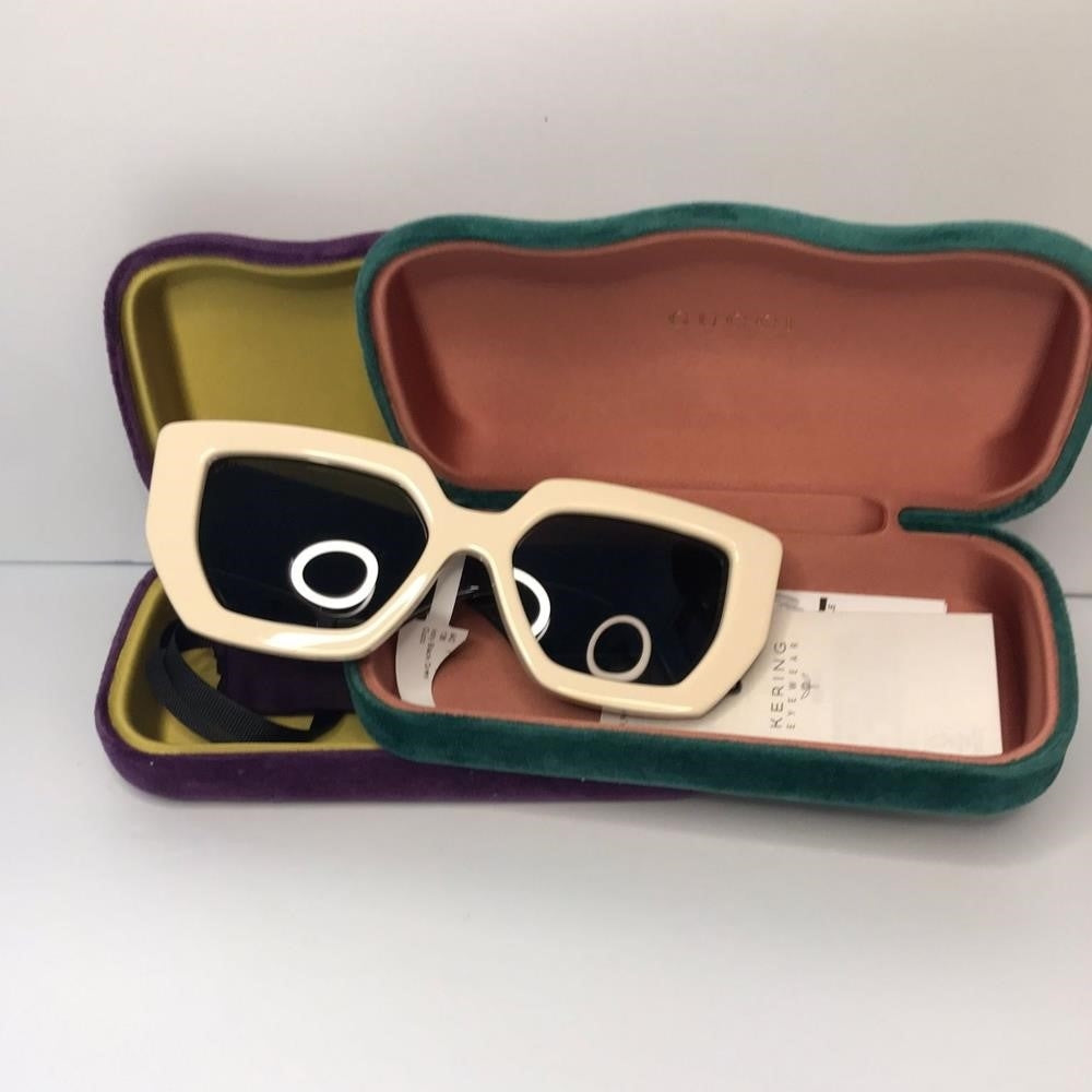 💯Authentic Gucci GG0630S 001 55 Ladies Sunglasses