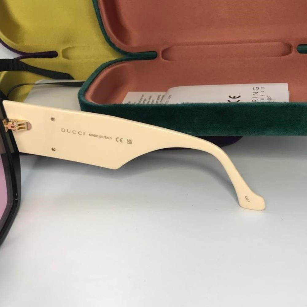 💯 New Gucci Pink Geometric Ladies Sunglasses GG0956S 002 54.