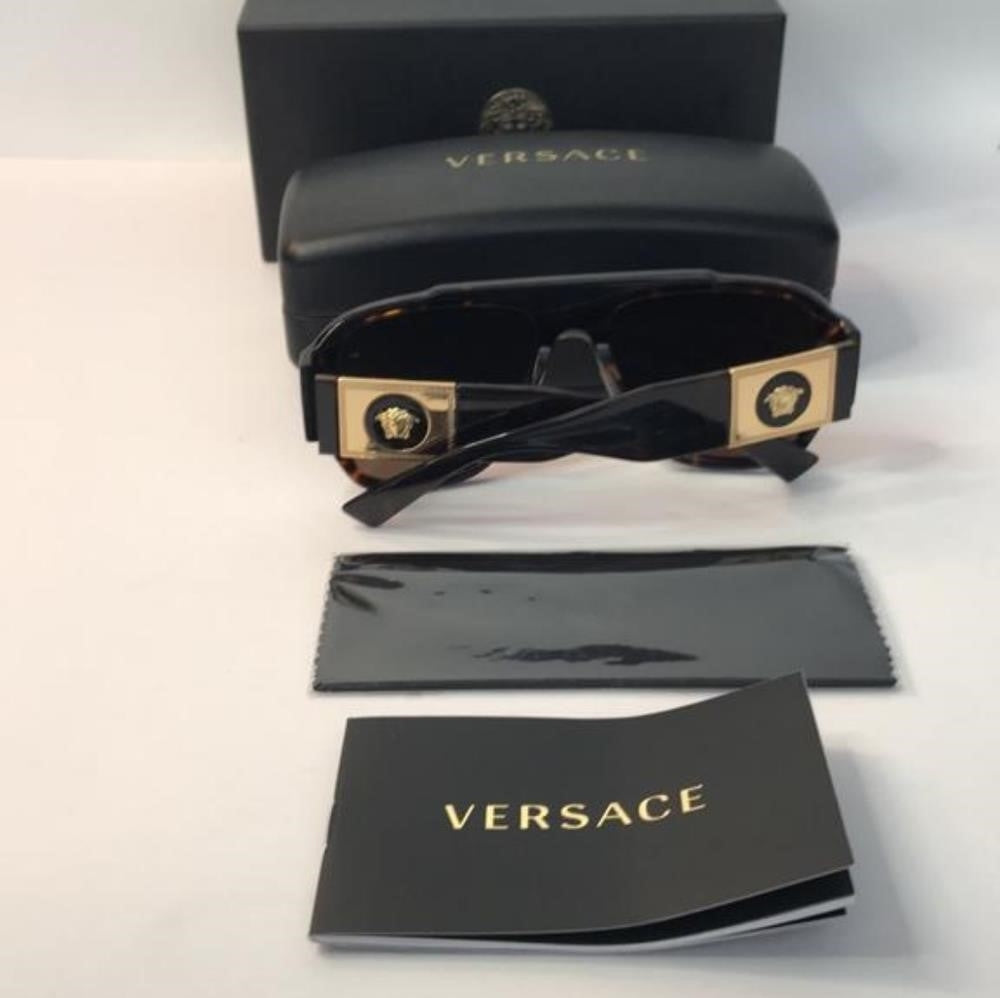 💯- Authentic New Versace Mens Brown VE4436 Sunglasses