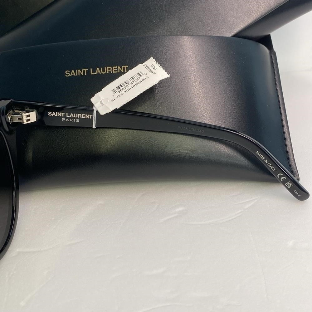 💯- New Authentic Yves Saint Laurent SL-425-001-54 54mm New Sunglasses