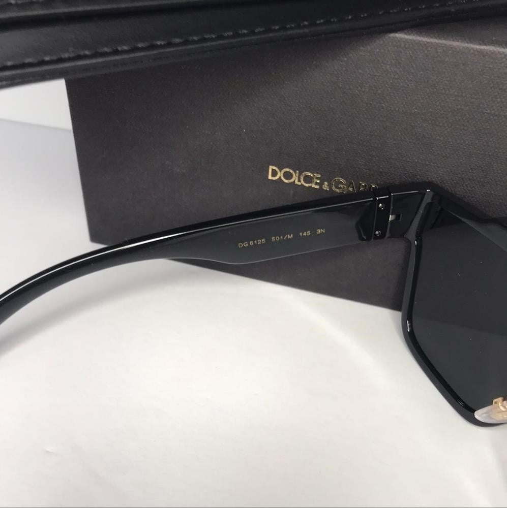 New  - 💯 Original Dolce Gabbana DG6125 501/M 35 00 Sunglasses with Mirror lense