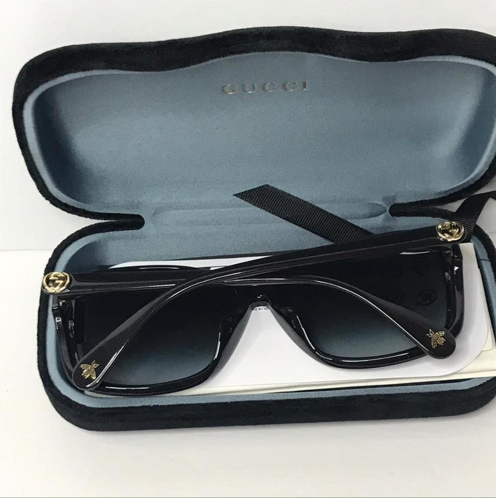 New - 💯 Original Gucci Grey Butterfly Ladies Sunglasses GG0950SA 001