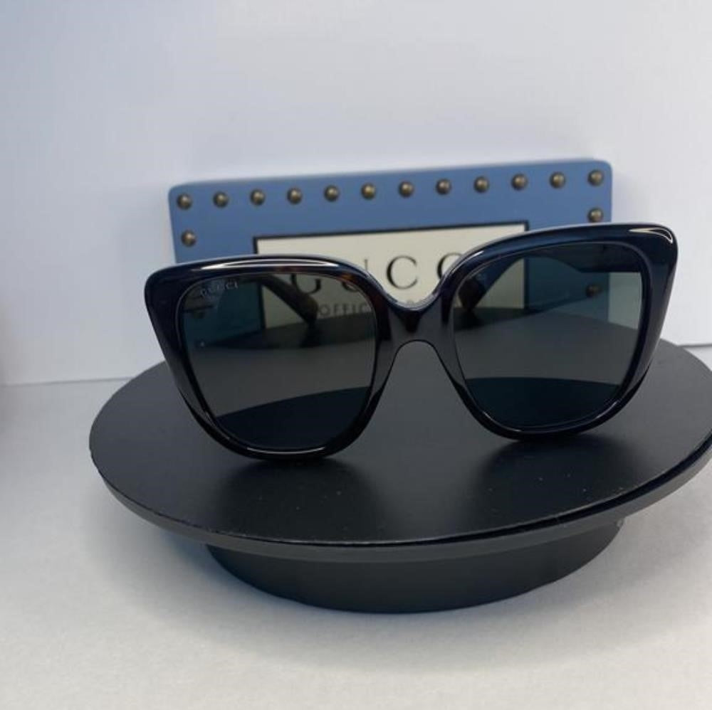 Authentic Gucci GG1169S 003 Butterfly Sunglasses