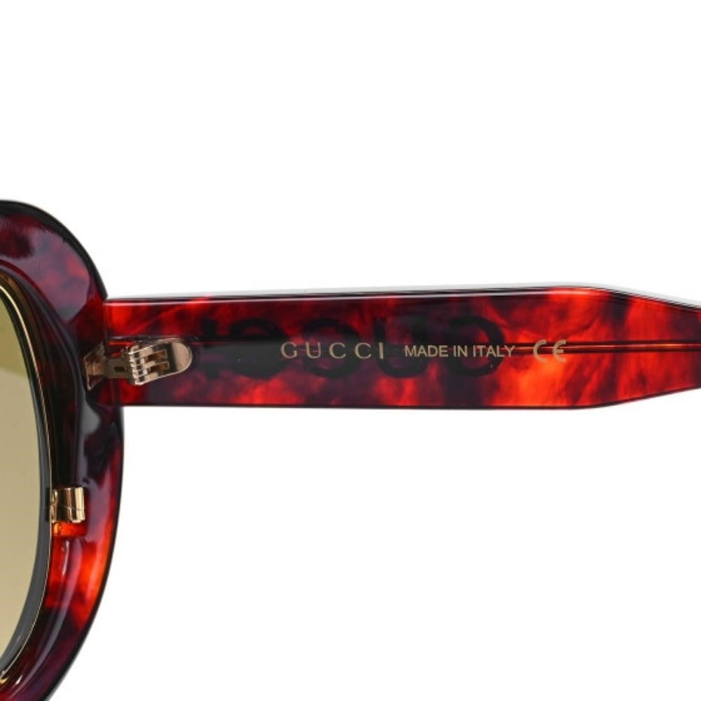 💯 New Original GUCCIAcetate Oversize Sunglasses GG1152S Tortoise