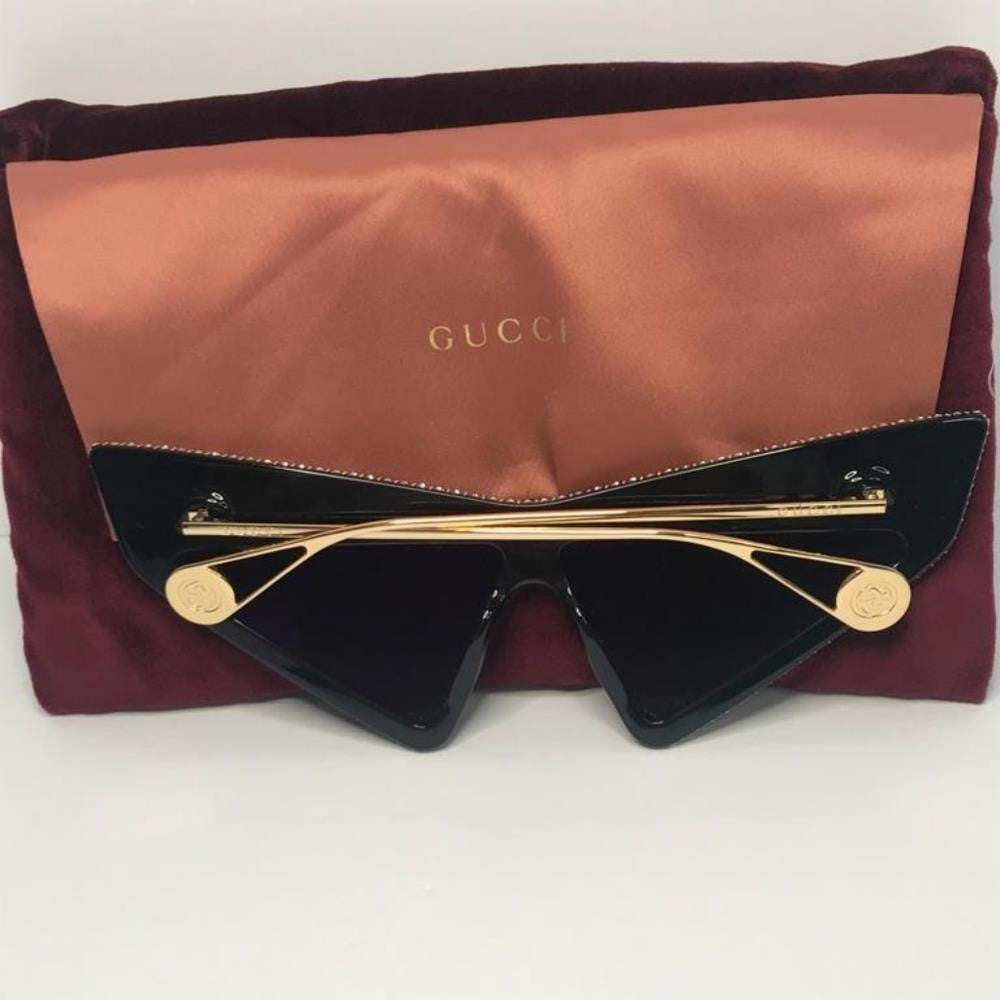 New 💯 Original Gucci Brown Geometric Ladies Sunglasses GG0430S 002 70.