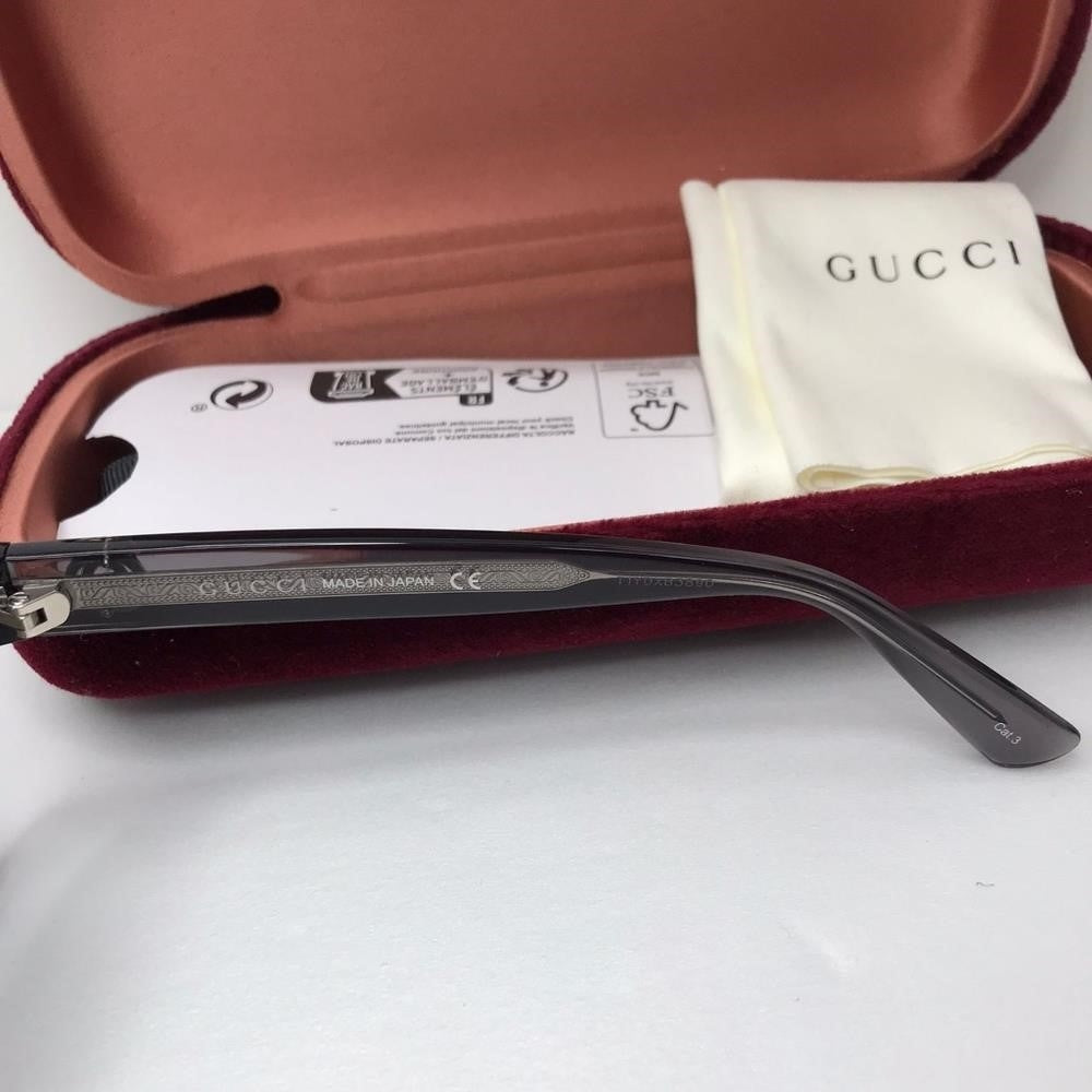 New - 💯 original  Gucci GG0080SK 002 Grey Gradient Round Sunglasses.