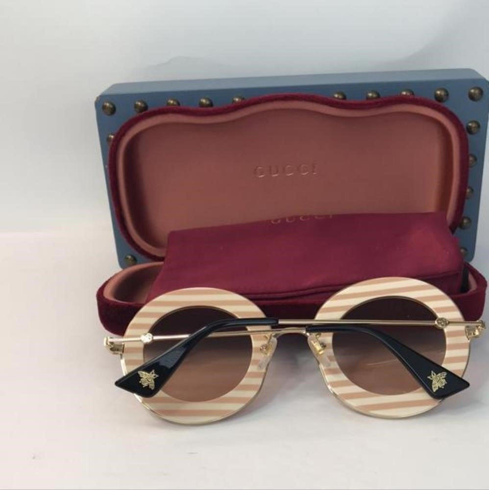 💯 - Authentic New Gucci Ladies Sunglasses GG0113S 009