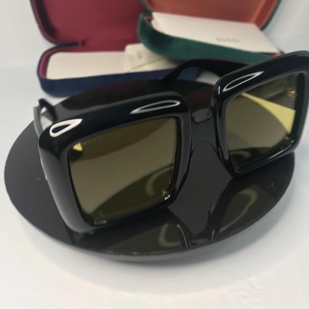 New 💯 Original Gucci of Black GG0783S Oversized Square Sunglasses