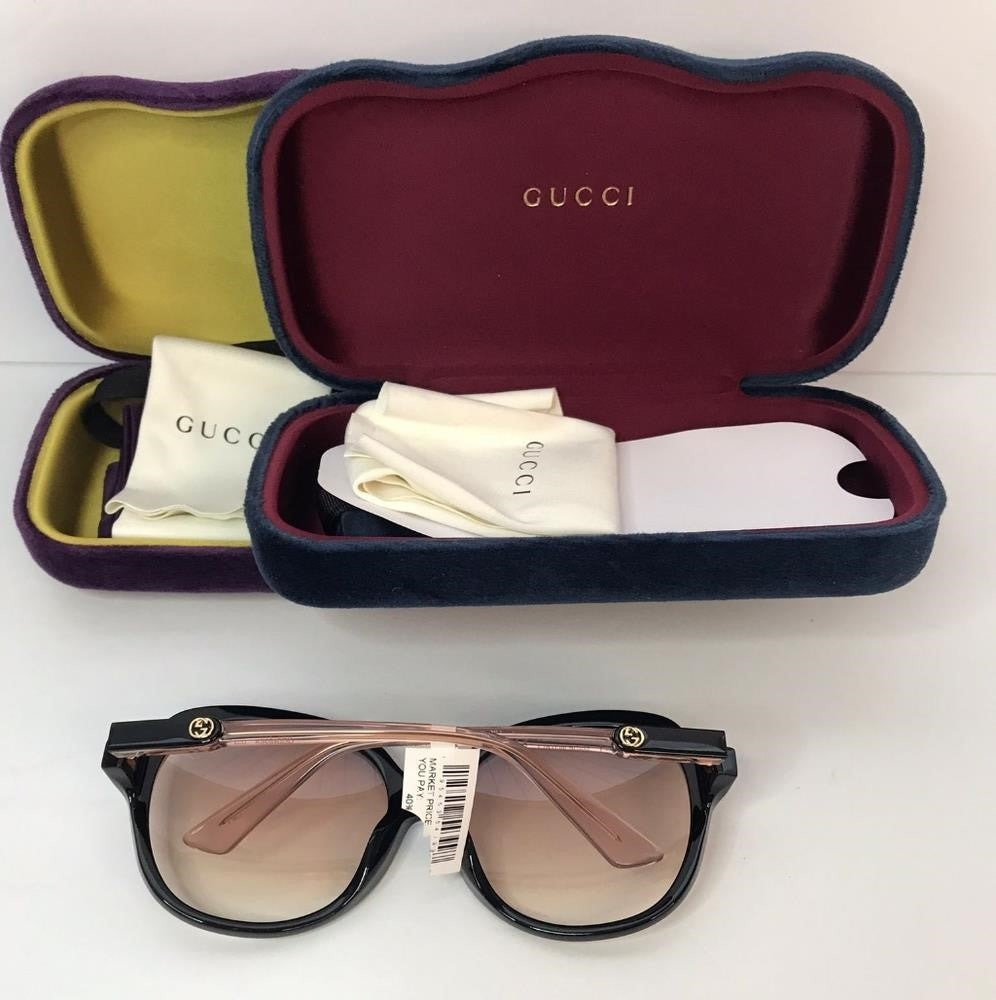 💯 New Authentic Gucci Sunglasses GUCCI GG0489SA 003