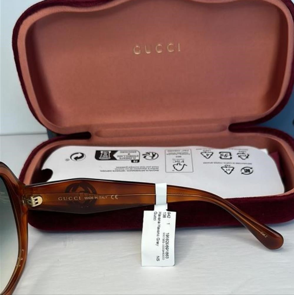 💯- Authentic New Gucci GG0796S-003 56 Ladies Sunglasses