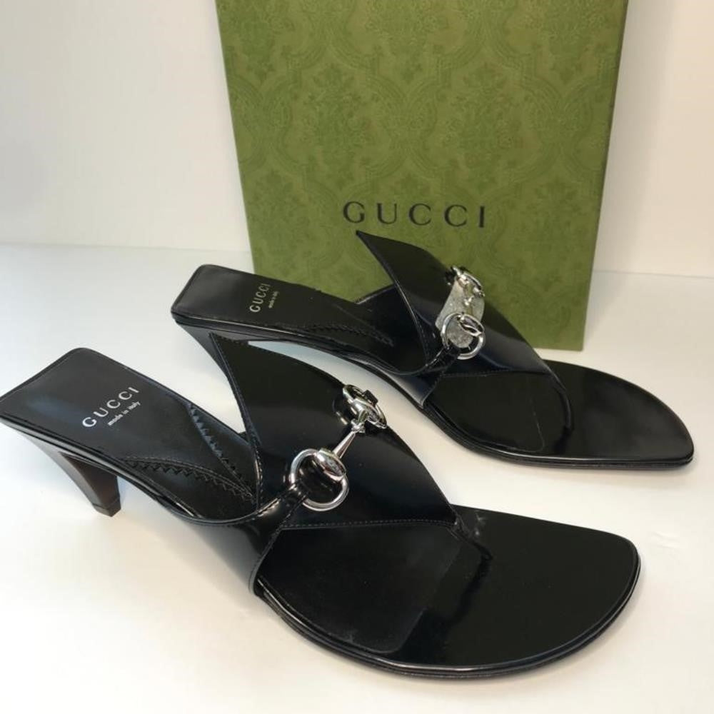 New 💯 Original GUCCI Women's Thong Sandal with Horsebit