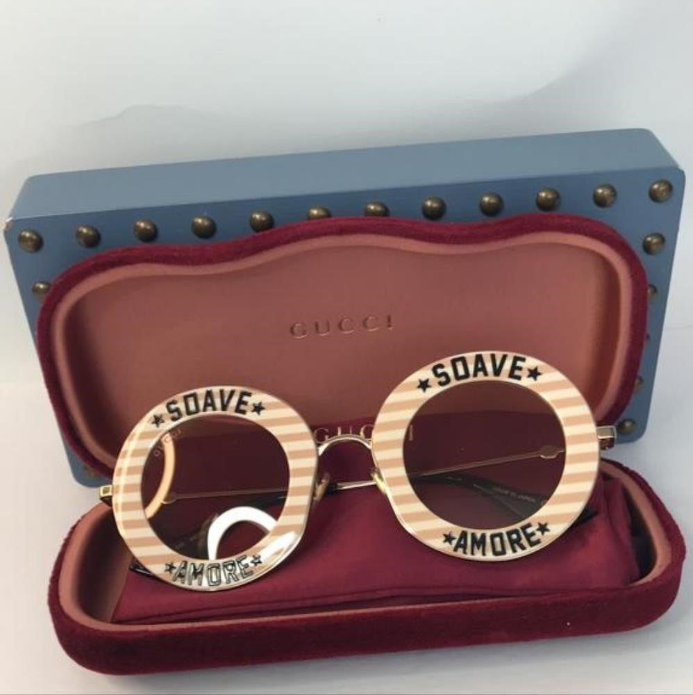 💯 - Authentic New Gucci Ladies Sunglasses GG0113S 009