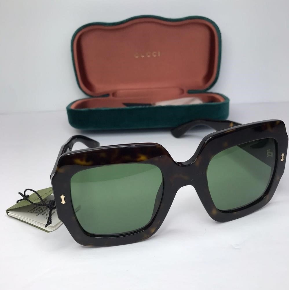 💯 Original GUCCI GG1111S-002 53MM NEW SUNGLASSES