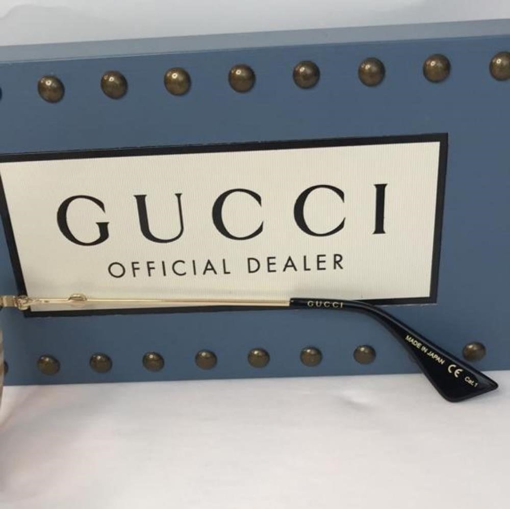 💯- Authentic New Gucci Ladies Sunglasses GG0113S 009