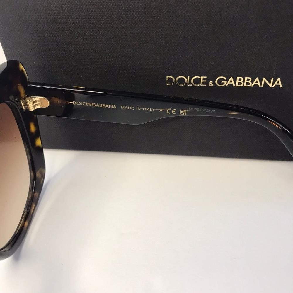 New - Dolce & GabbanaDG4405 Women's Butterfly Sunglasses, Tortoise/Brown Gradi…