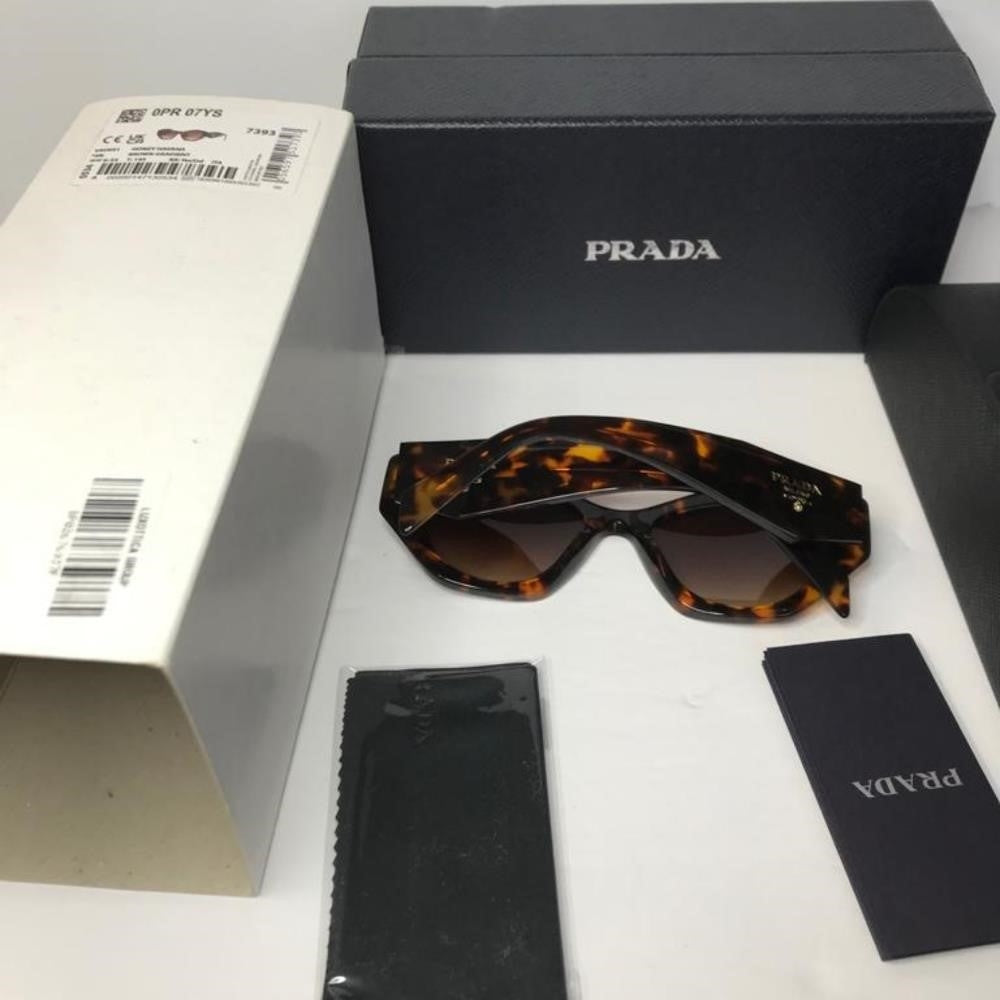 💯 - Authentic New PRADA PR 07YS SYMBOLE SUNGLASSESTortoise