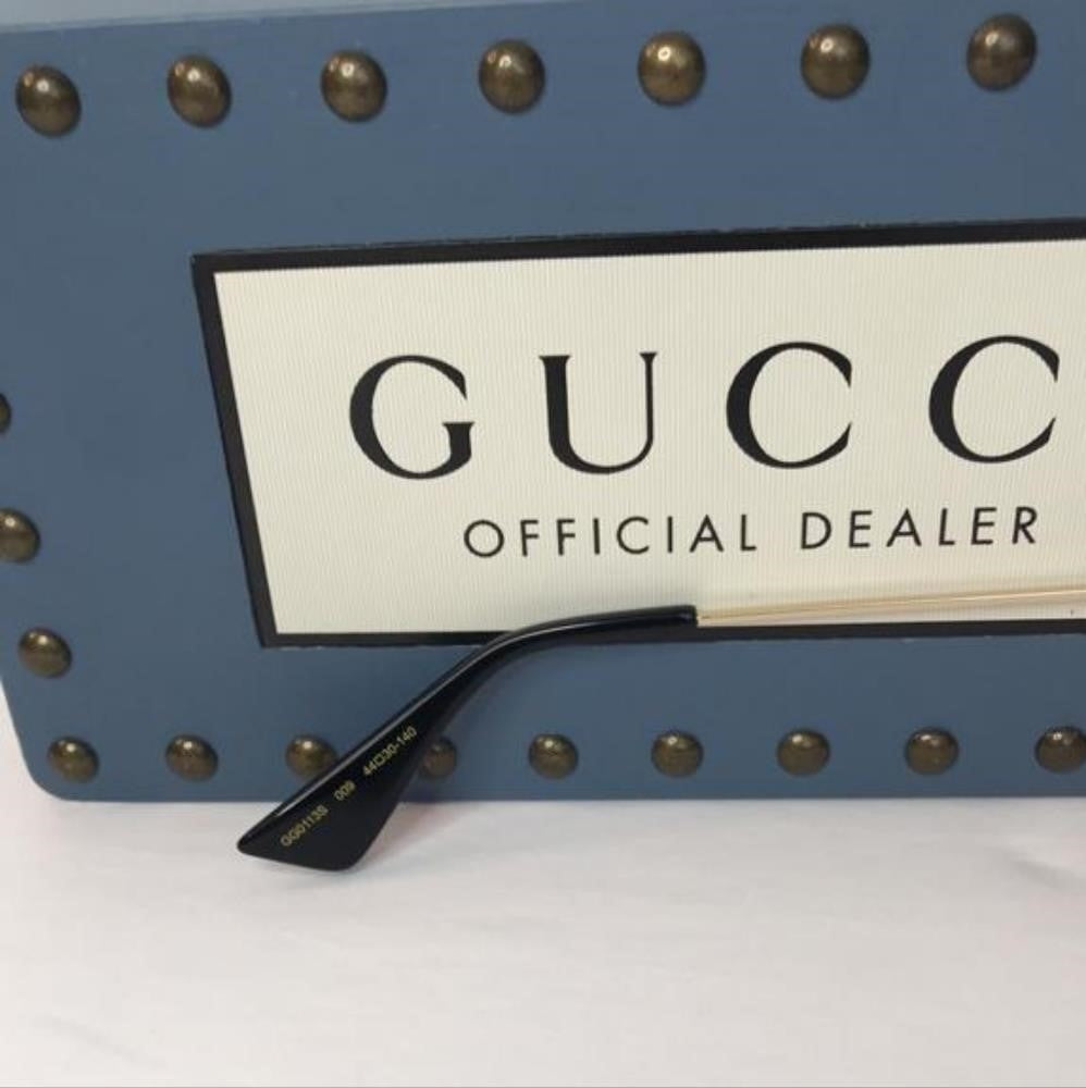 💯- Authentic New Gucci Ladies Sunglasses GG0113S 009