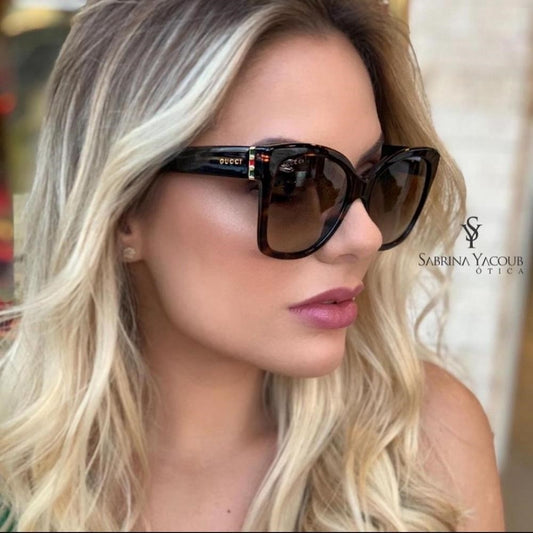 🔥 - New - 💯 Original  Gucci GG0459SA 002 Butterfly Sunglasses