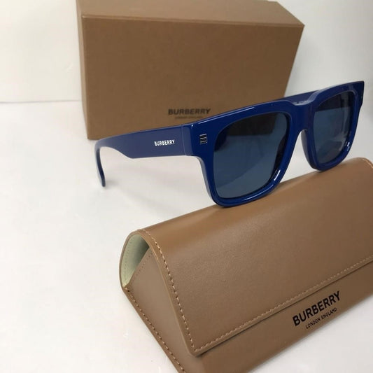 New - 💯Original Burberry Square BE4394 4058/80 B 4395 Deep Navy blue Sunglass