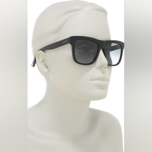 New 💯 Original GUCCI Acetate Sunglasses GG0158S Black