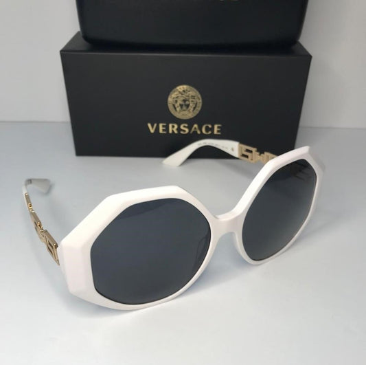 New- 💯 Original  VERSACE MOD 4395 VE 4395 314/87 59MM Geometric Sunglasses