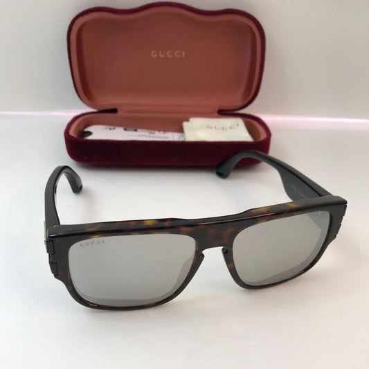 💯 original  GUCCI SQUARE-FRAME ACETATE SUNGLASSES GG0664S-004 UNISEX