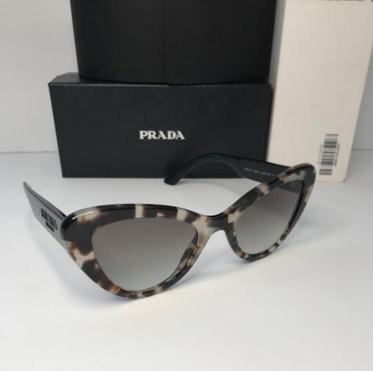 New - 💯 Original Prada PR 13YS UAO0A7 Womens Cat-Eye Sunglasses Havana 52mm