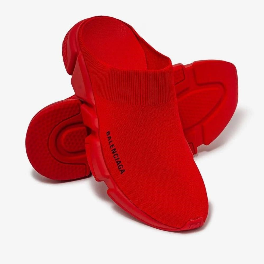 💯 Original BalenciagaSpeed knitted slip-on sneakers