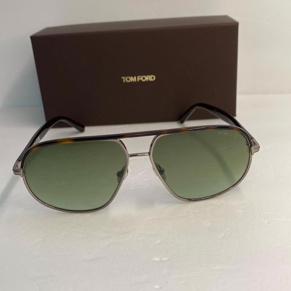 New Authentic TOM FORD Metal Maxwell Sunglasses TF1019