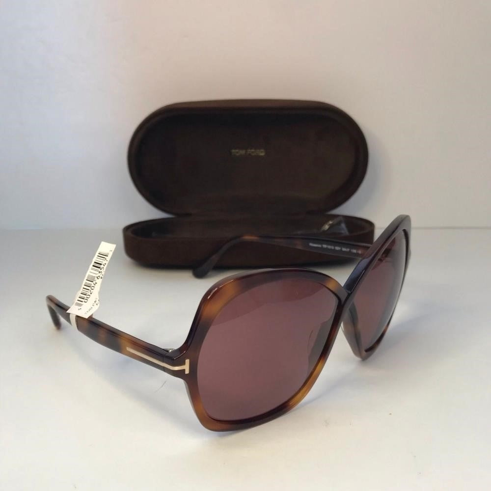 New- 💯 Original Tom Ford Rosemin 64mm Gradient Oversize Butterfly Sunglasses