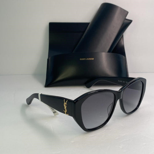 New 💯 Original  SAINT LAURENT  SLM8/F Sunglasses Black