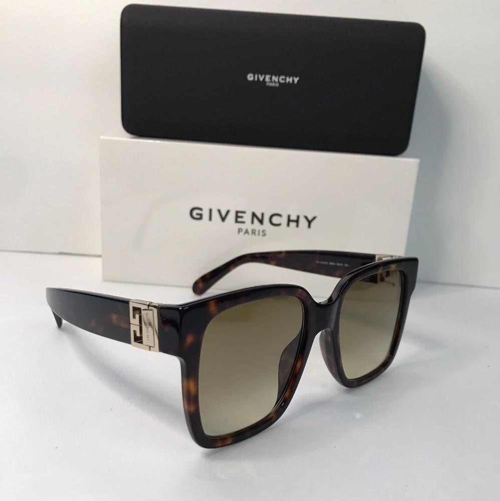 💯 original Givenchy4 of 3Brown GV714 Square Sunglasses